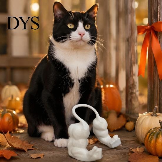 3D Printed Cat Toy Muscle Arm, Funny Photo Prop, Muscular Props Pet Shoulder Attachment for Feline Cosplay Costume Party Accessories Lightweight