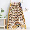 New Style Pure Cotton Gauze Jacquard Edge Binding Extra Large Thickened Absorbent Quick-Drying Bath Towel for Couples Family Use