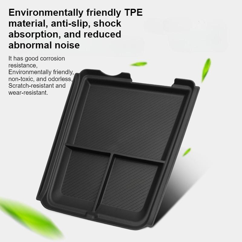 For Leapmotor C10 2024-2026 Center Console Lower Storage Box Armrest Storage Tray Organizer Case Auto Car Interior Accessories