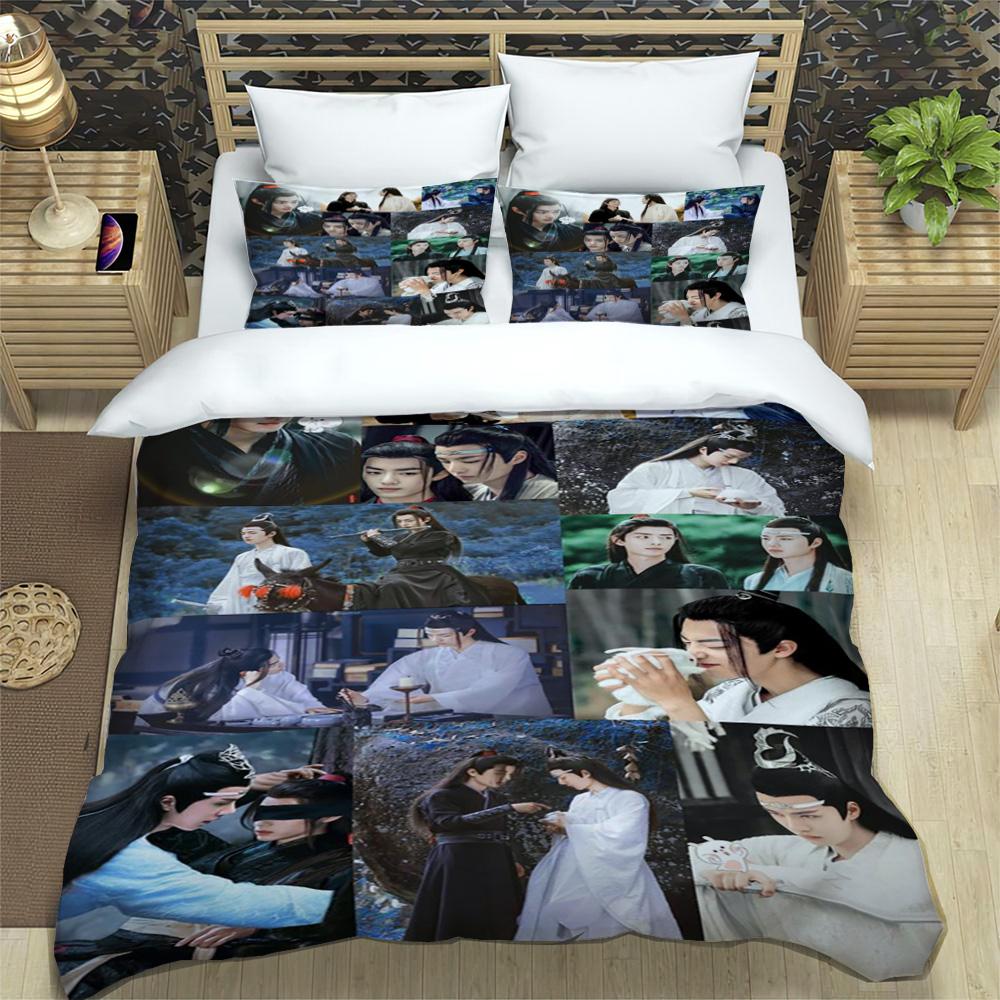 The Untamed quilt cover bedding Set  duvet cover pillowcase Four Season king-size bed sheet three-piece Personalized BL style