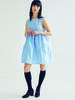 Bomnal Boutique Jacquard Mini Dress _ Blue