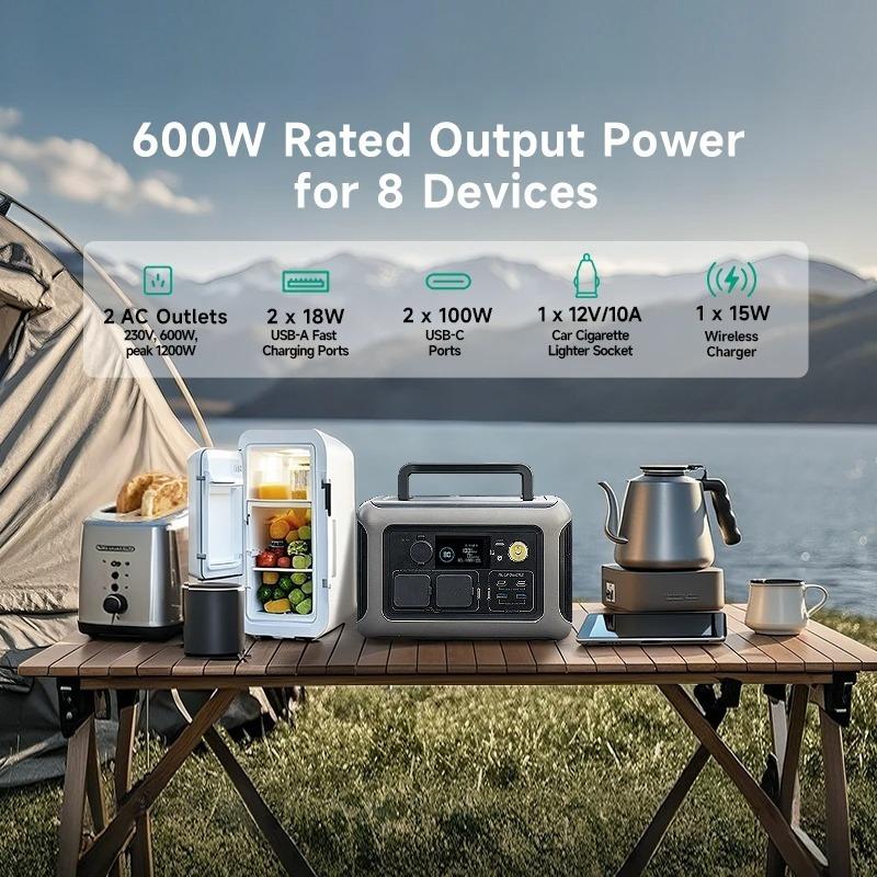 ALLPOWERS R600 Portable Power Station 600W