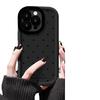 Full Screen Polka Dots Suitable for Apple 15promax Mobile Phone Case Painted IPhone 14pro Skin Feeling Puffs 13 16