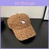 Cat Leopard Print Embroidered Baseball Cap With Adjustable Fit For Summer Sun Protection
