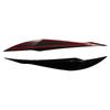 Gloss Black ABS Headlight Eyebrow Eyelid Cover Trim Stickers For BMW F30 F32 F33 F34 F35 F31 318i 320i 2013-2019