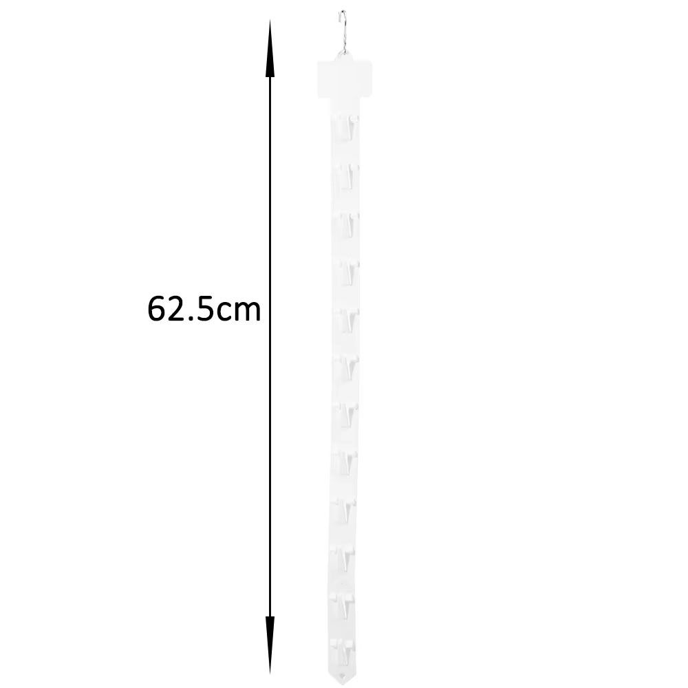 4 buc Benzi Agățătoare din Plastic pentru Gustări cu Antet pentru Etichetă Bandă Clip pentru Merchandising Raft Supermarket