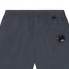 C.P. Company Solid Color Straight Leg Mid Waist Casual Shorts Women Shorts Gray 12CMBW006A005991G978