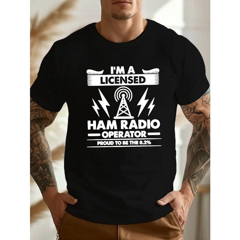 

European Size Men S Plus Size T-Shirt - Casual, Breathable Polyester, Short Sleeve, Round Neck, Summer Tee with Geometric Design S чорний