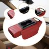 Auto Armrest Cushion Heightening Pad Side Storage Bag Middle Center Console Cover for Truck