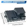 AC Heater Blower Motor Regulator Resistor for BMW  5 6 Series E61/E60/E63 67636988452 67326932438 3+2 Pins