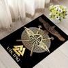 1pc Viking Totem Print, Design Indoor Area Rug - Soft, Anti-Slip, and Durable Gaming Room Decor for Bedroom, Living Room