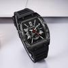 Temu Silicone Sports Quartz Men's Fashion Watch with Large Dial
