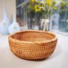 Hand-Woven Autumn Vine Snack Basket for Living Room or Table