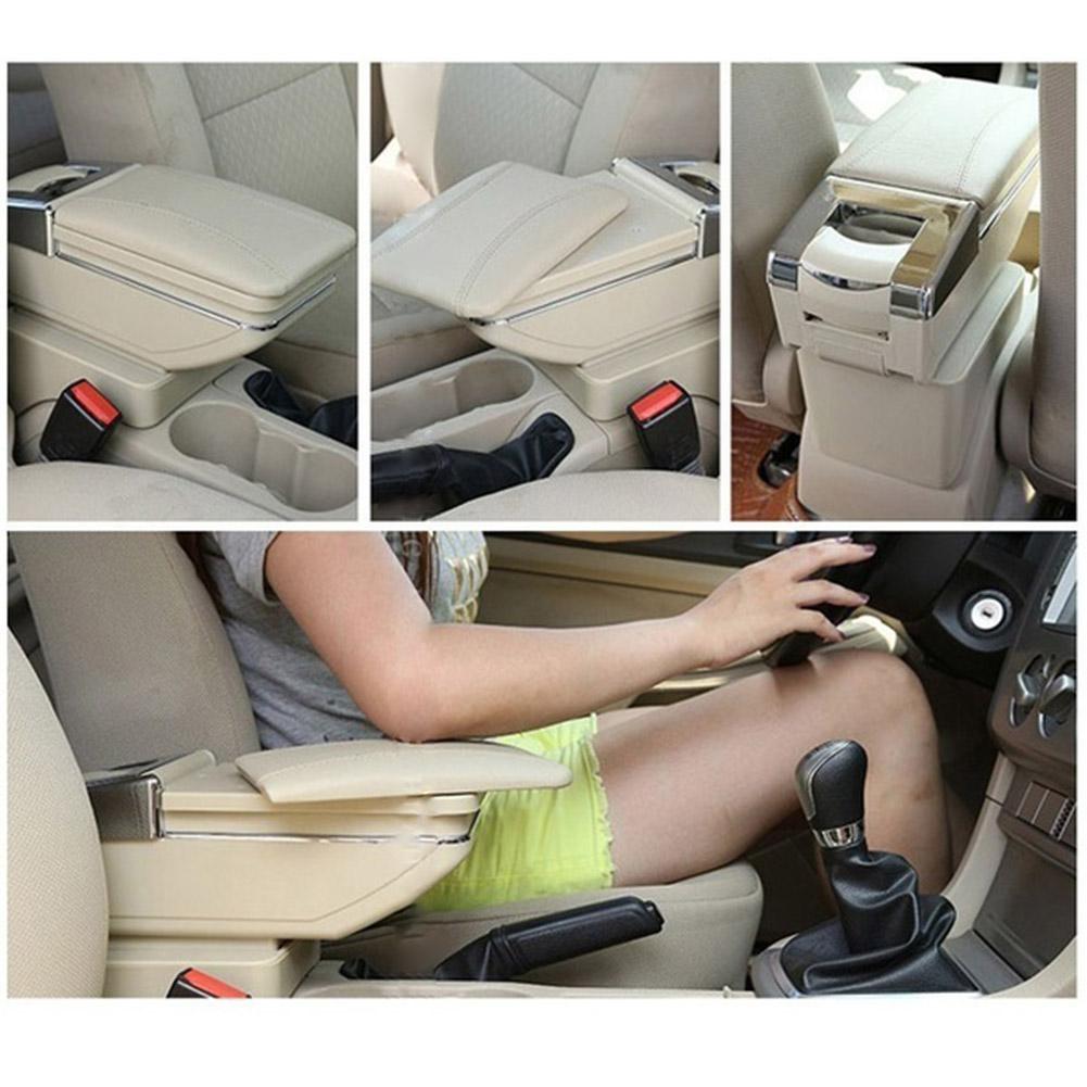 Universal Car Armrest Arm Rest Storage Box Center Console Storage Box