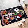 Custom Jack Mat Personalized Name, Polyester Washable Indoor Entryway Rug, Gift for Christmas, Easter, Thanksgiving Day