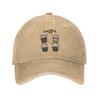 Gatos Amante del Café Gorra de Béisbol Vintage Desgastada Lavada Gorra Snapback para Unisex Mujeres Actividades al Aire Libre Gorras Ajustables Sombrero