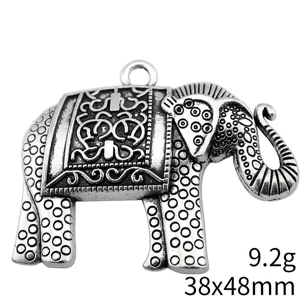 Wedding Anniversary Charms For Jewellery Making Elephant God Charms Pendant Biz Cell Phone Pendant