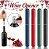 2-in-1 Travel Portable Pocket Air Pressure Pump Wine Opener Stainless Steel Needle Suitable for Home Restaurant Party Wine Enthusiasts