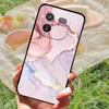 For Vivo IQOO 12 Pro Case Soft Marble Black Silicone Phone Back Cover For Vivo IQOO 12 Pro Case Cover  IQOO12 Pro Coque Funda