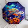 Colorful Animals  Pattern, Automatic Folding Umbrella, Portable and Foldable Design, 8 Ribs, a Christmas or Birthday Gift.