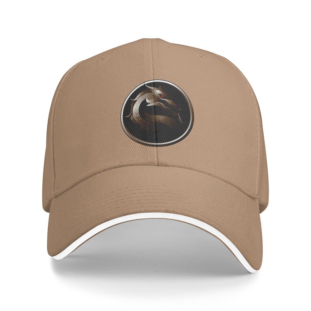 Spring Mortal Kombat Big Seal Logo Baseball Cap Hiking Fishing Fashion Sun Hip Hop Hats UnisexTeens Adjustable Caps