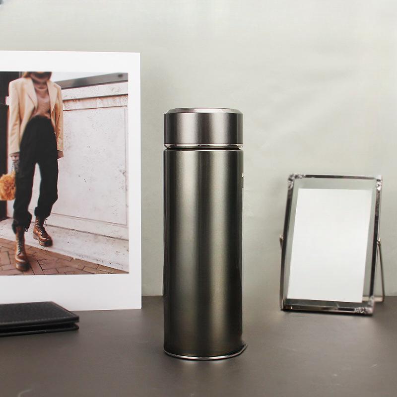 

Intelligent Insulation Stainless Steel Straight Cups for Men Women Business Gifts Household Durable Drinkware 400