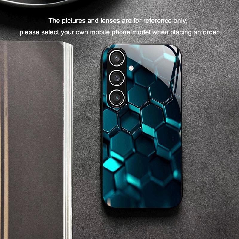 Trend Exquisit Luxus High-End Handyhülle Glas-Handyhülle für Samsung Galaxy S26 S25 S24 S23 S22 S21 FE Ultra Plus Sturzfest