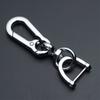 Car Key Chain Anti-lost Key Ring Men's Female Simple Key Lanyard Pendant Mobile Phone Number Plate Keychain Auto Accessories