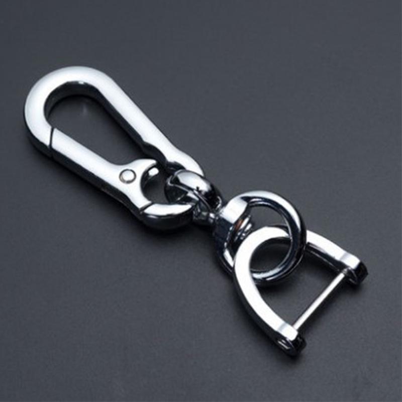 Car Key Chain Anti-lost Key Ring Men's Female Simple Key Lanyard Pendant Mobile Phone Number Plate Keychain Auto Accessories
