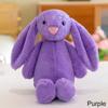 25cm Cute Baby Rabbit Plush Toy Long Ear Soft Stuffed Bunny Doll Sleeping Toy Girls Kids Kawaii Plush Animal Birthday Gifts