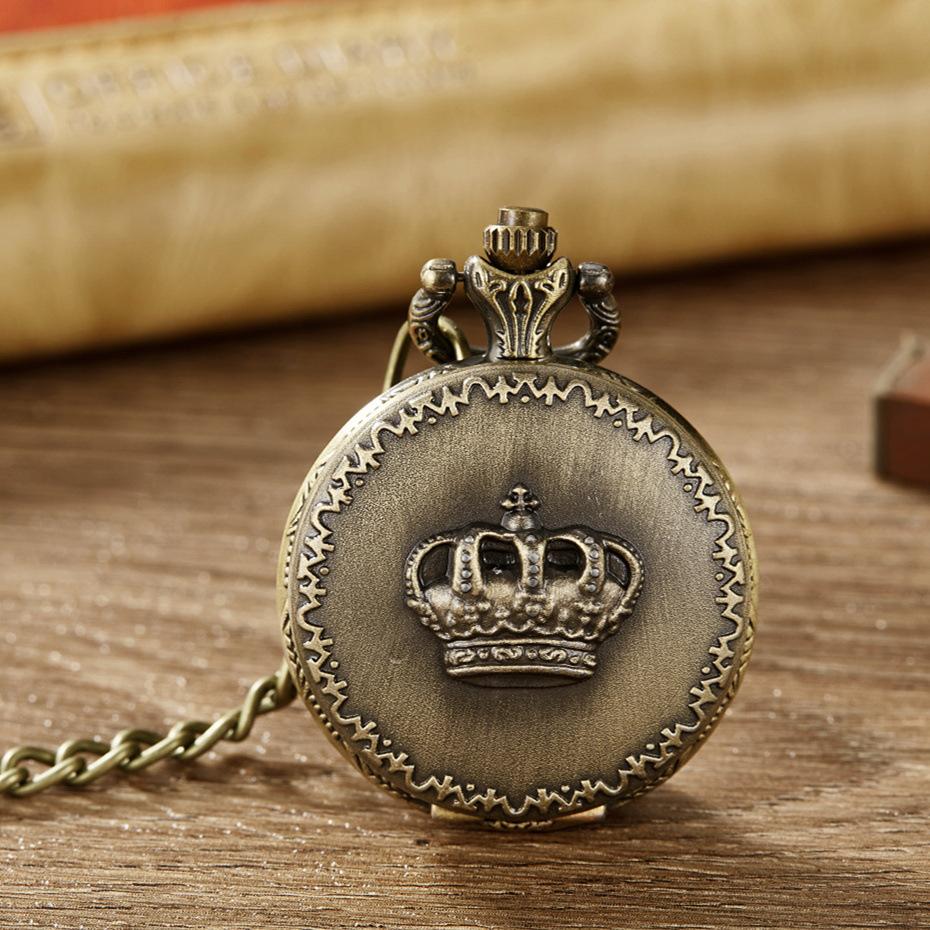 Vintage Pocket Watch Collection Quartz Universal Casual Vintage Pendant Pocket Watch
