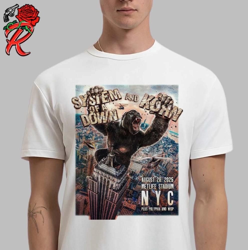 Live In New York City On August 28 2025 Unisex T-Shirt HOT ITEM Unisex T-Shirt L