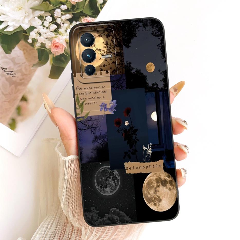 For Vivo V23 Pro Case V2132 Cute Rabbit Cartoon Cover Shockproof Soft TPU Phone Case For Vivo V23e V 23 VivoV23 Pro Fundas Coque