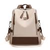 Women's Color Block Backpack Lightweight Water-repellent Multi-functional Shoulder Bag