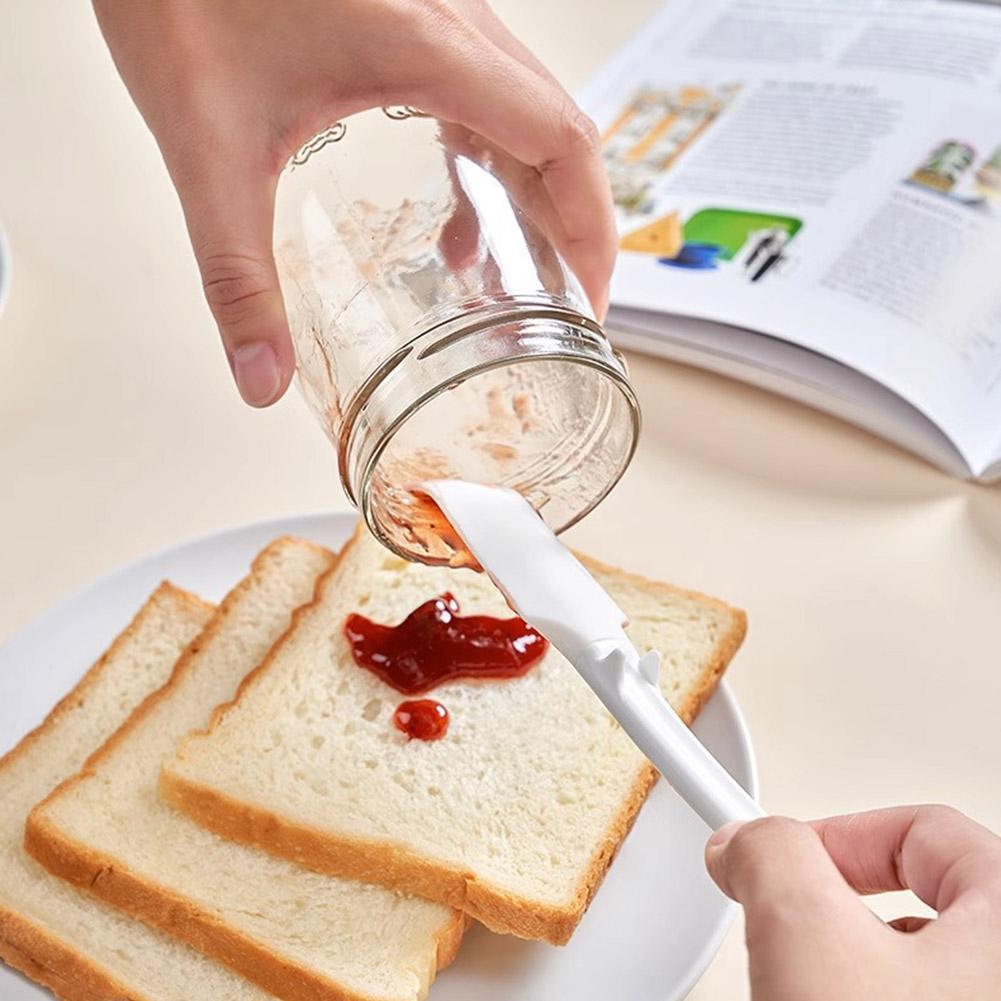 Silicone Butter Spatula Jam Spreader For Breakfast Resistant Baking Spread Spatula BPA-free Kit G2I7