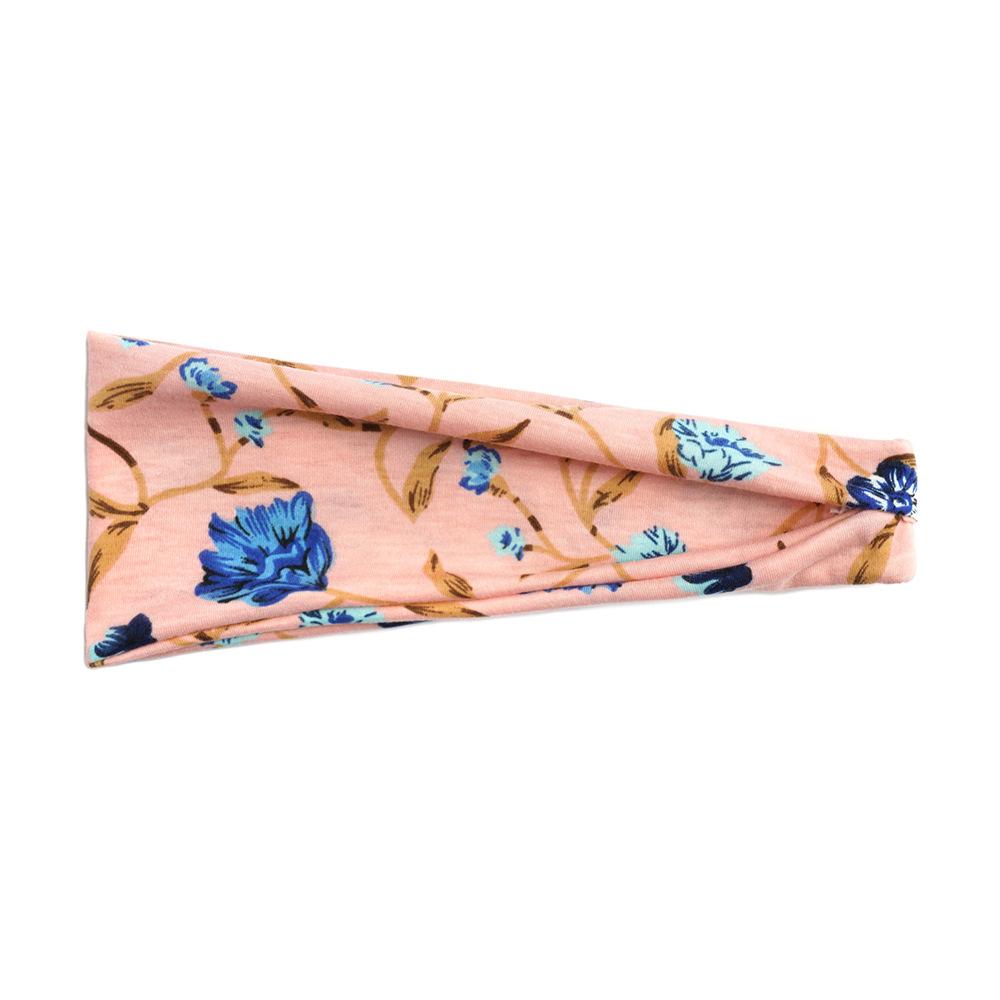 Flower Small Floral Series Women'S Sports Headband Yoga Headband Sweat-Absorbing Belt Antiperspirant Wide-Brimmed Headgear