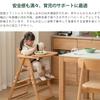YESWOOD Baby Chair with Solid Kids Baby Prevents Standing Easy To Fall Completed Height Adjustable Table, 100% Wood, Children's Chair, Chair, Chair,