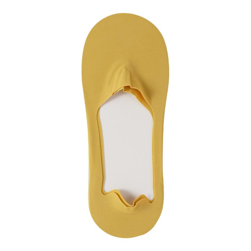 Spring and Summer Ice Silk Boat Socks Men's Silicone Anti-heel Drop Invisible Socks Men's Thin Towel Bottom Sweat Absorption Socks