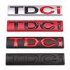 1Pc 3D Metal TDCI Logo Car Rear Trunk Emblem Tailgate Door Styling Accessory Adhesive Badge For Kuga Explorer Transit Sticker