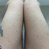 European American-style Sexy Rhinestone-embellished Mesh Garter Belt Fishnet Stockings Large- Medium Mesh Pantyhose Alluring