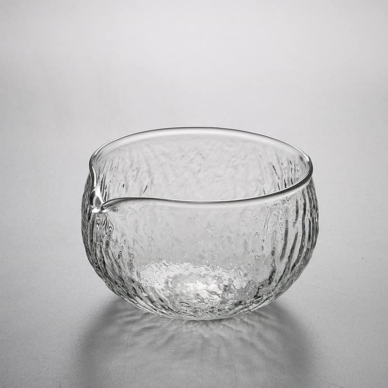 glass matcha approximately x x perfect for tea or as a Heat-resistant bowl, clear, 12.3cm 7.2cm (approx. 5.7" 2.7"), ceremony, practice, gift.
