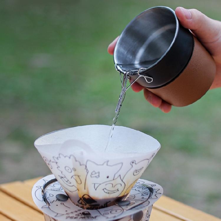 Coffee Drip Spout for Camping Bowl Hand Brewed Coffee Teapot Water Drain Spout