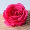 2 Pcs Realistic Artificial Rose Flower Heads Faux Silk No Stem Rose Heads