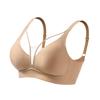 Jelly glue, sexy breasts, less hollowed-out mesh, closed breasts, no steel ring text, bras gather new models