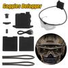 Tactical Goggles Defogger TYPE-C Adjustable Wind Speed Safety Goggles Outdoor Shooting Hiking Glasses Defogging Fan Anti Fog Kit