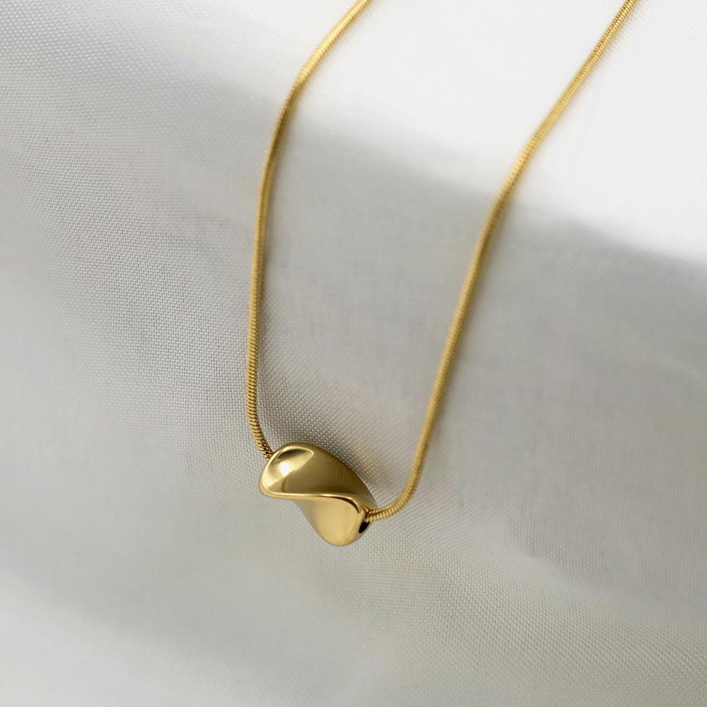 

Women s Geometric Minimalist Pendant Necklace - Luxury Clavicle Chain золотой