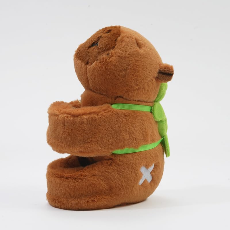 Clearstone Capybara Plush Chavimaru Brown Keychain, Wristband, 18.5cm,