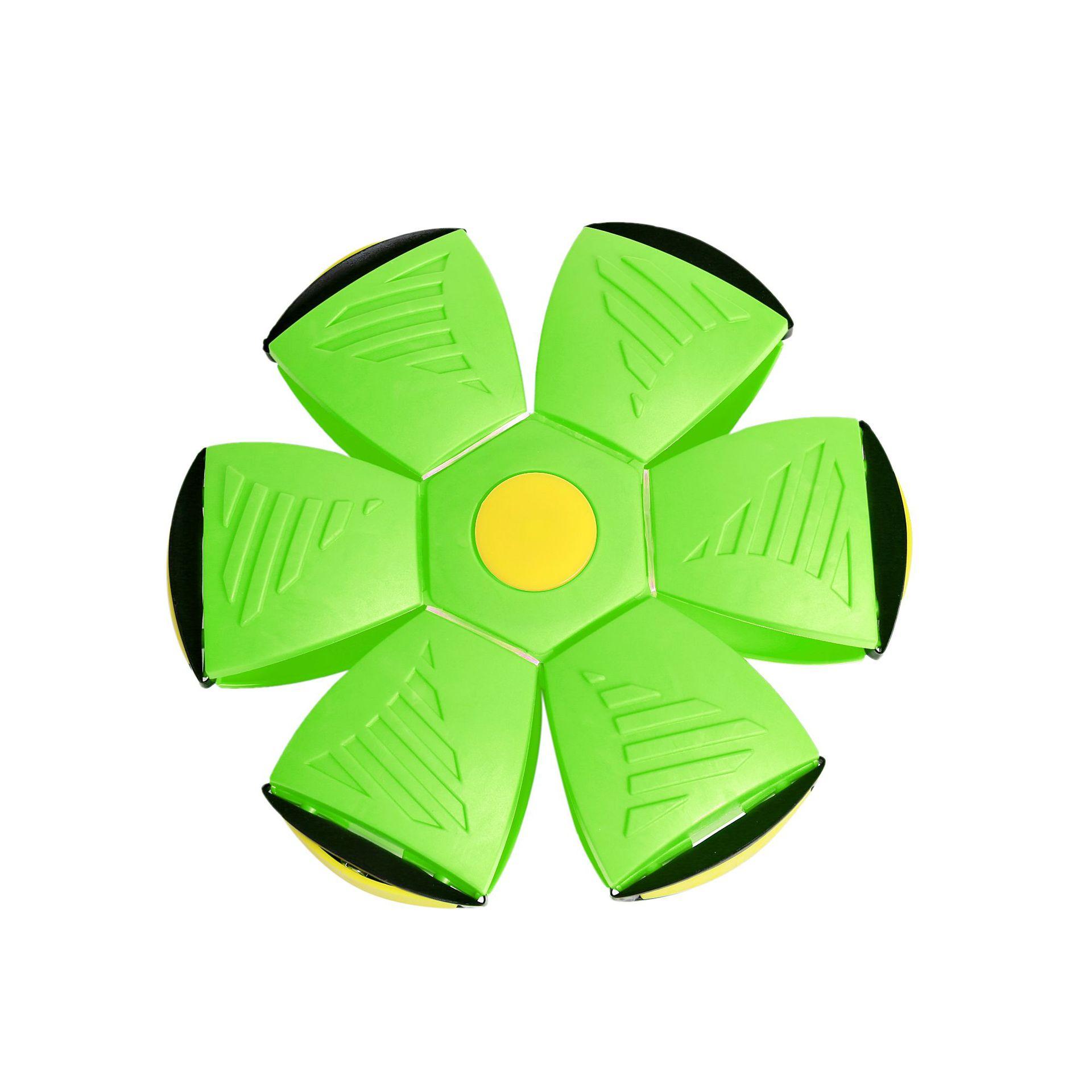 

Интерактивная летающая тарелка, мяч, игрушки для собак, волшебная забавная игрушка для домашних животных, летающая тарелка, уличная игрушка для дрессировки собак, аксессуары для собак Pelota Perro зелёный