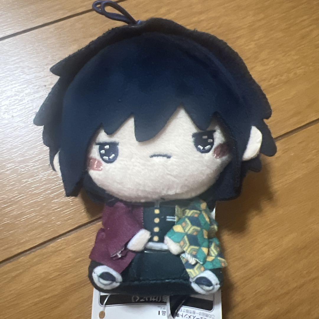 

[USED] Demon Slayer: Kimetsu no Yaiba Mochipiko Mascot Giyu Tomioka Plush Toy, Infinity Castle Arc