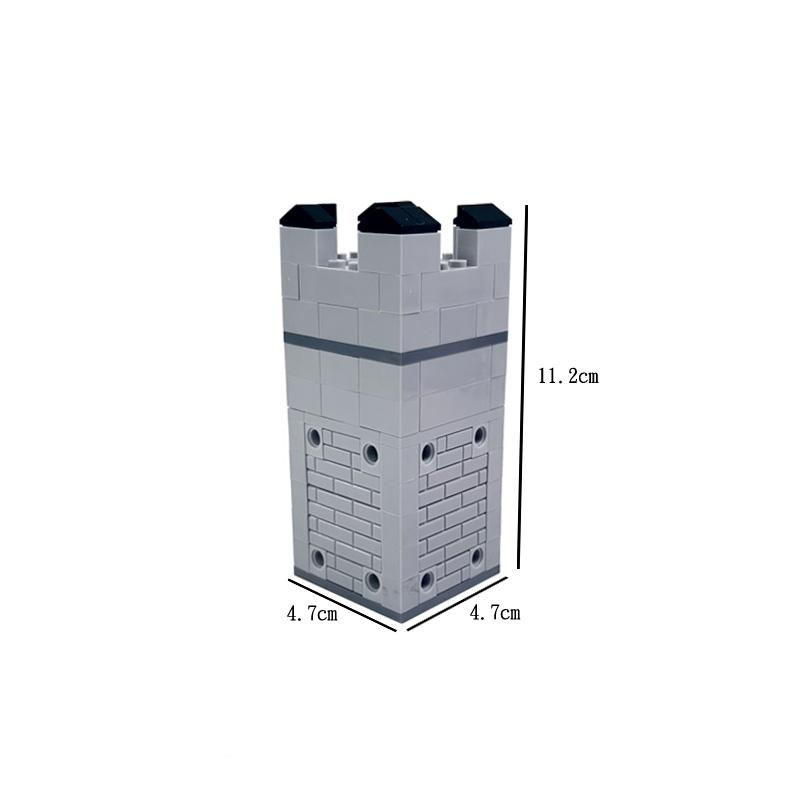 

MOC Городские стены Строительные блоки Игрушки для мальчиков Совместимые Технические блоки Оружие Монтессори Brinquedos Juguetes para Ninos Подарок